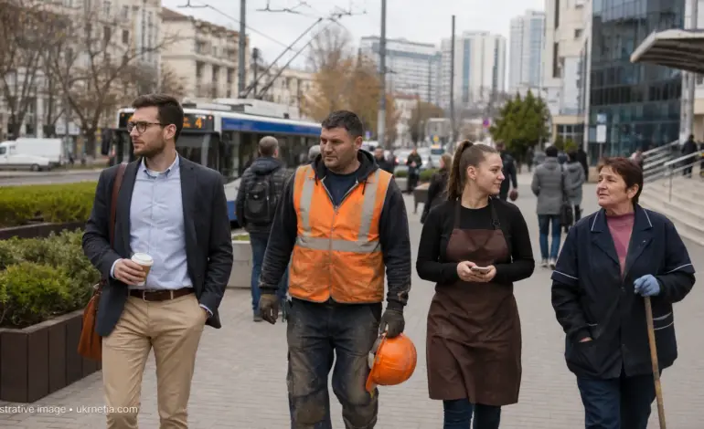 Average salaries and workers in Moldova